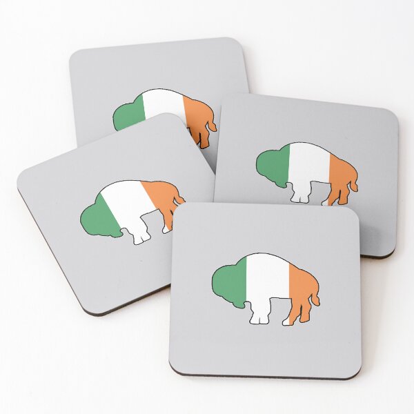 Item preview, Buffalo Irish Flag Silhouette designed and sold by bamatt30.