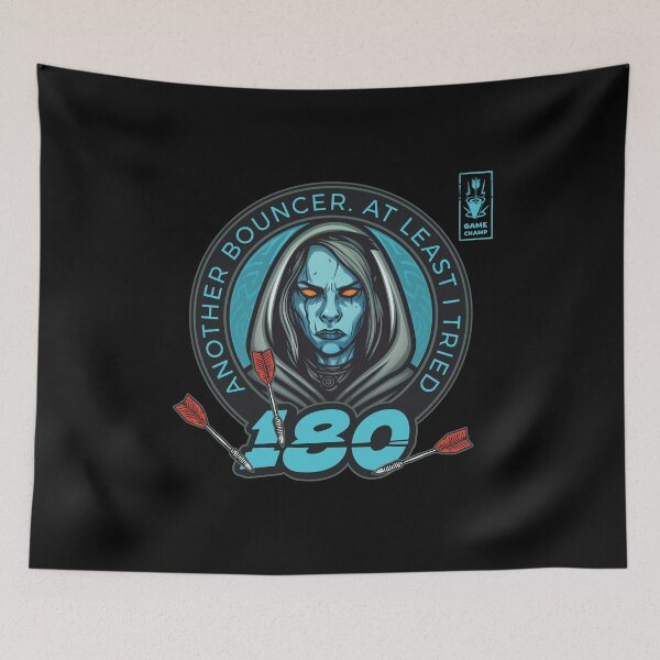 Item preview, Darts 180 Onehundredandeigthy Blue Player designed and sold by Adam Brooq.