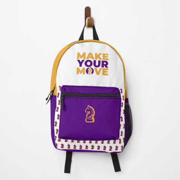 Item preview, Make Your Move Chess Design: Elegant Purple and Mustard Board designed and sold by beanibooi.