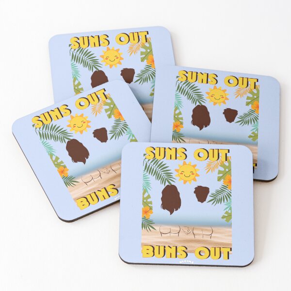 Item preview, SUNS OUT BUNS OUT C BUMS designed and sold by NUDIMS.