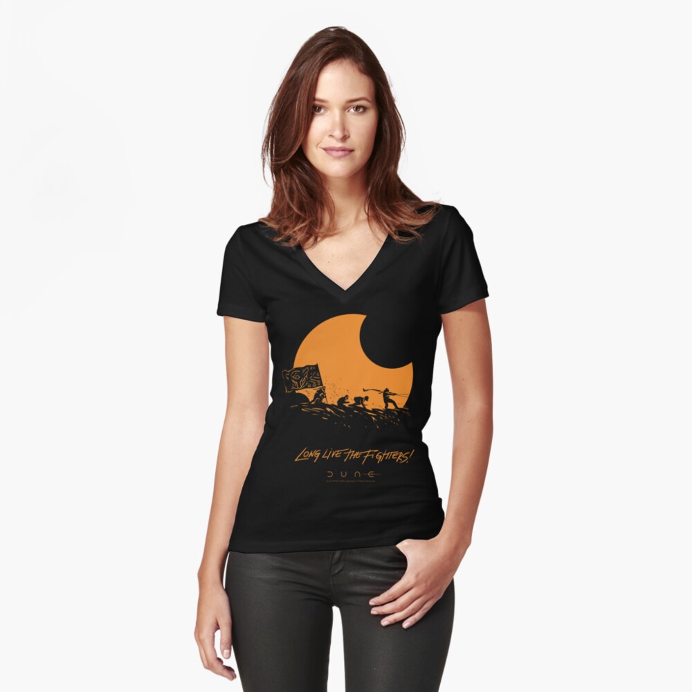 Item preview, Fitted V-Neck T-Shirt designed and sold by 7115.