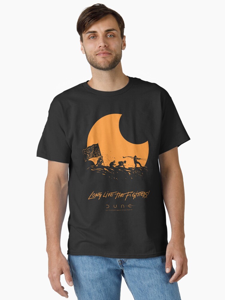 Thumbnail 1 of 7, Classic T-Shirt, DUNE / Long live the fighters! designed and sold by 7115.