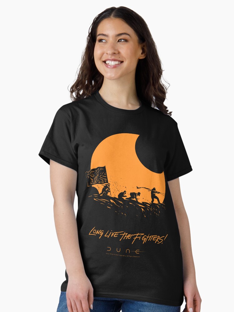 Thumbnail 2 of 7, Classic T-Shirt, DUNE / Long live the fighters! designed and sold by 7115.