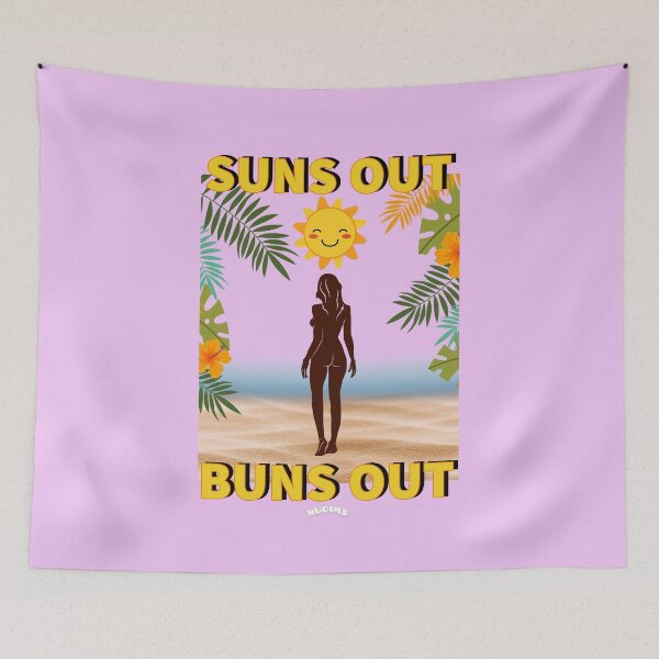 Item preview, SUNS OUT BUNS OUT F BUMS Silhouette designed and sold by NUDIMS.