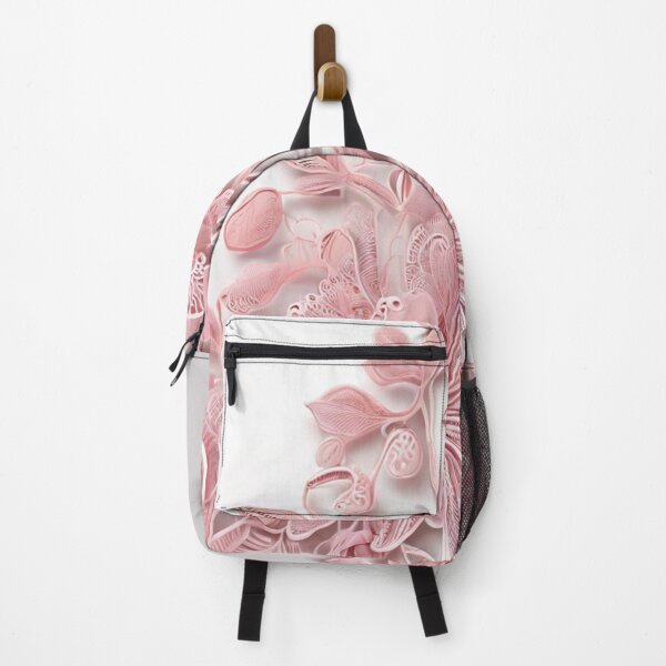 Item preview, Babypink Dreamscape: Enchanting Floral Lace Delights designed and sold by roon-ai.