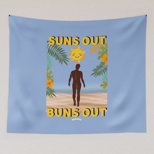 Item preview, SUNS OUT BUNS OUT M BUMS Silhouette designed and sold by NUDIMS.