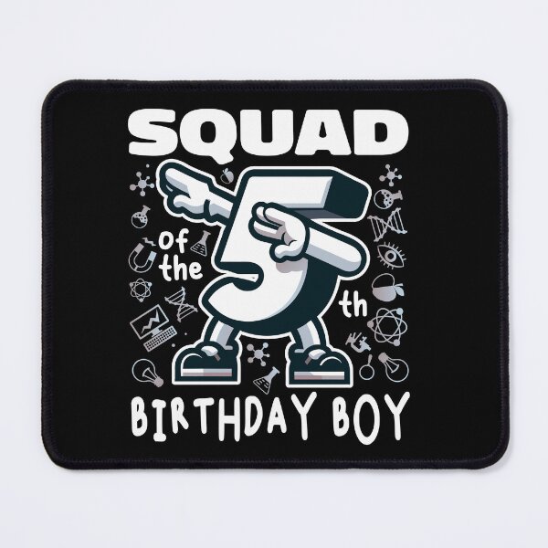 Item preview, Squad Of Birthday Boy Scientist Experiment Dabbing designed and sold by Jungle Hub.