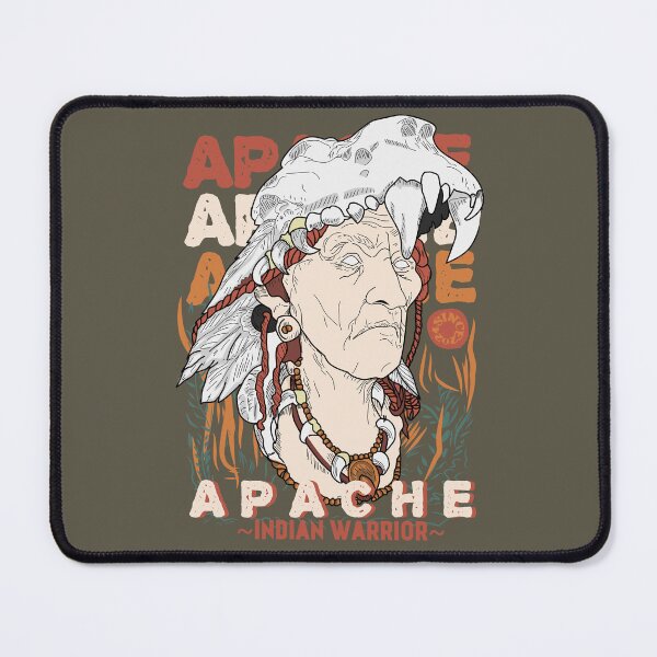 Item preview, Apache Indian Warrior or native american artwork designed and sold by Axel Christian.