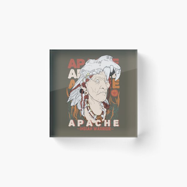 Item preview, Apache Indian Warrior or native american artwork designed and sold by Axel Christian.