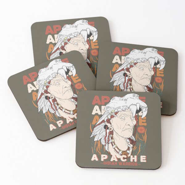 Item preview, Apache Indian Warrior or native american artwork designed and sold by NUSA NIPA.