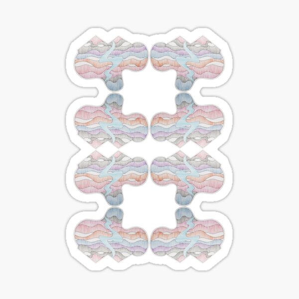 Route 2 collage 1 Sticker
