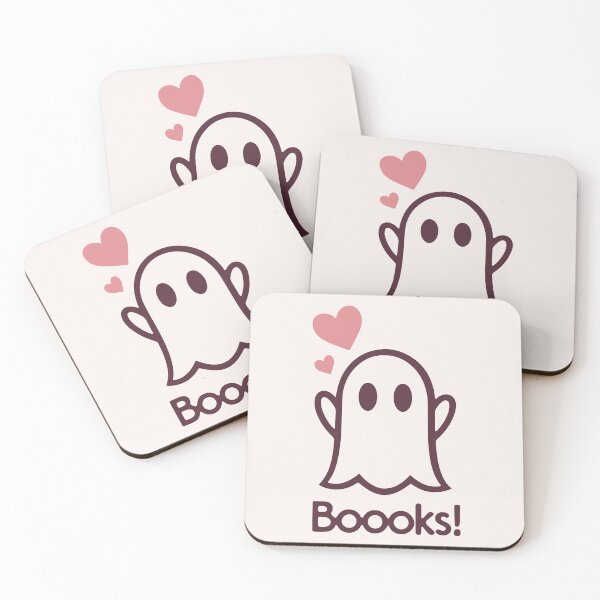 Item preview, Cute Ghost Loves Books designed and sold by SweetClicks123.