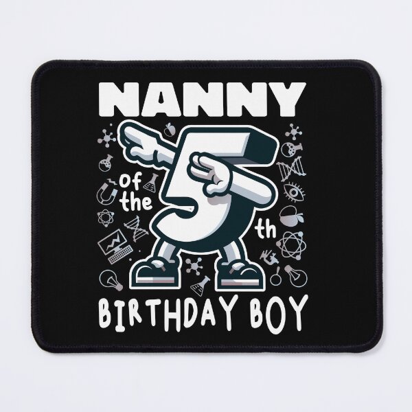 Item preview, Nanny Of Birthday Boy Scientist Experiment Dabbing designed and sold by Jungle Hub.