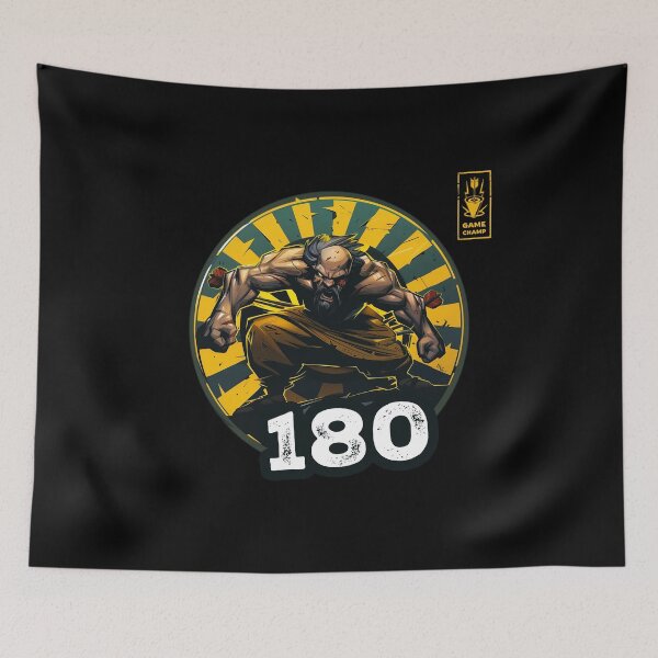 Item preview, Darts 180 Onehundredandeighty Yellow Game Champ designed and sold by Adam Brooq.