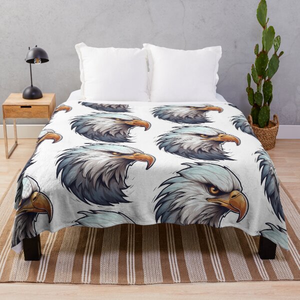 Item preview, Eagle Head in Bold Logo Style Illustration designed and sold by NegarinFashions.