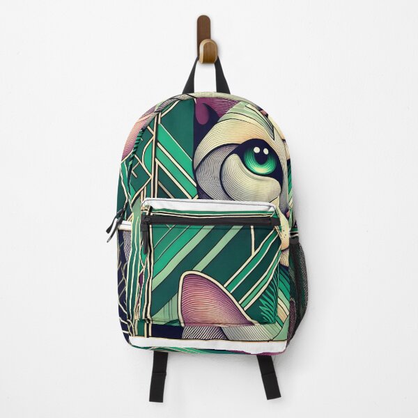 Item preview, Emerald Cat Antique Geometrical Design designed and sold by DesignRizz.