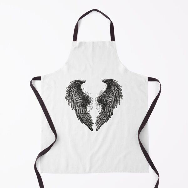 Item preview, Archangel Dark Wings Illustration designed and sold by NegarinFashions.