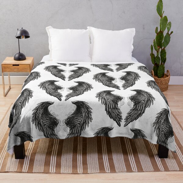 Item preview, Archangel Dark Wings Illustration designed and sold by NegarinFashions.