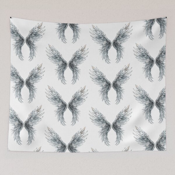 Item preview, Archangel with Light Wing Illustration designed and sold by NegarinFashions.