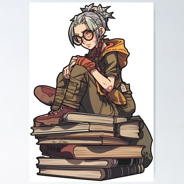 Item preview, Post Apocalyptic Librarian 2 designed and sold by PyramidSchmear.