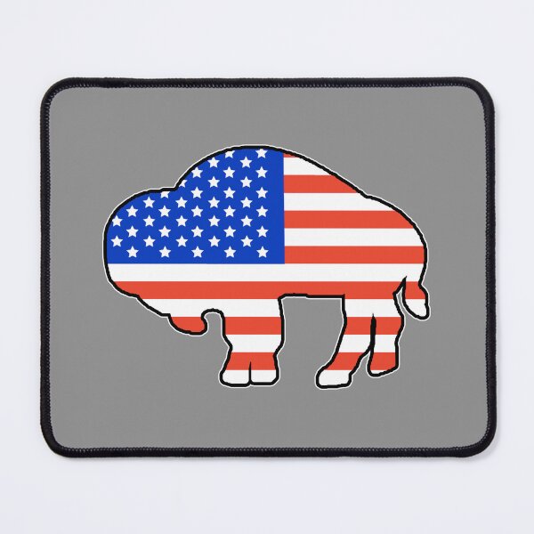Item preview, Buffalo American Flag Silhouette designed and sold by bamatt30.