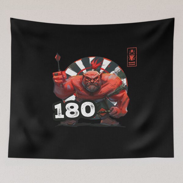 Item preview, Darts 180 Onehundredandeighty Red Game Champ designed and sold by Adam Brooq.