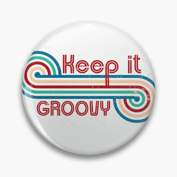 Item preview, Keep it groovy. Retro sryle. designed and sold by itsinnav.