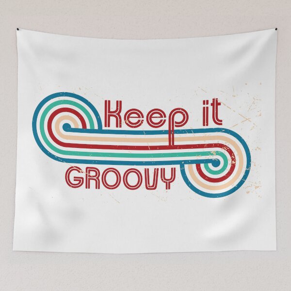 Item preview, Keep it groovy. Retro sryle. designed and sold by itsinnav.