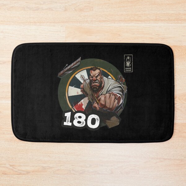 Item preview, Darts 180 Onehundredandeigthy White Game Champ designed and sold by Adam Brooq.