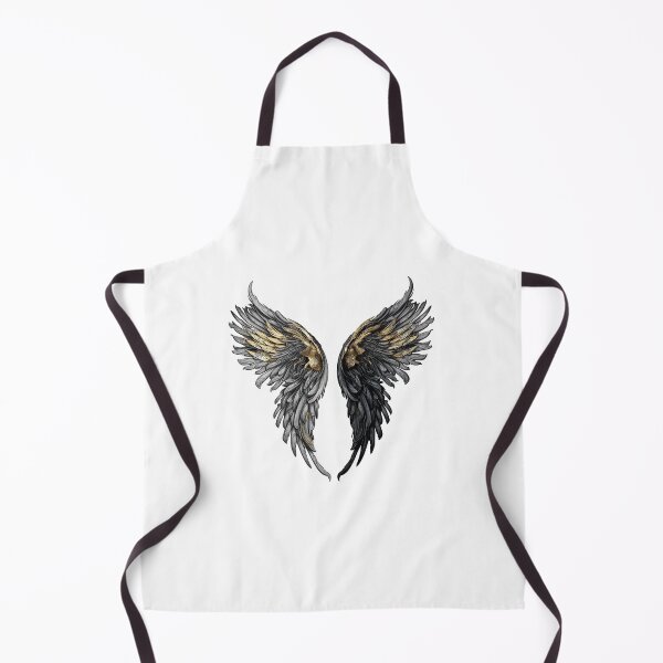 Item preview, Archangel Dark Wings Illustration designed and sold by NegarinFashions.