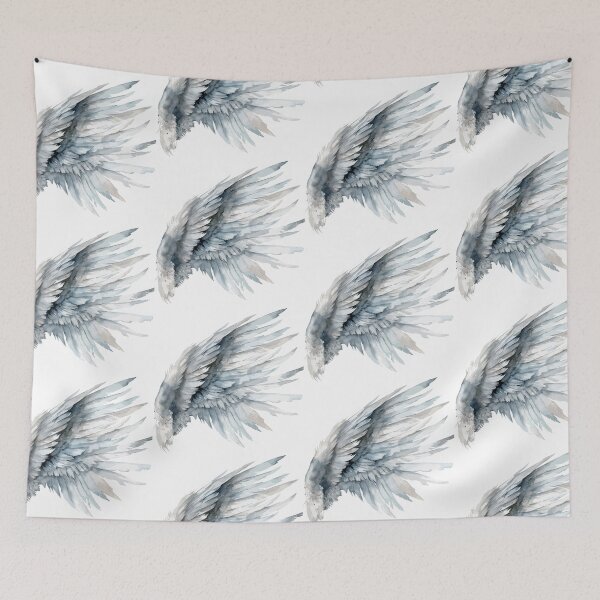 Item preview, Archangel with Light Wing Illustration designed and sold by NegarinFashions.