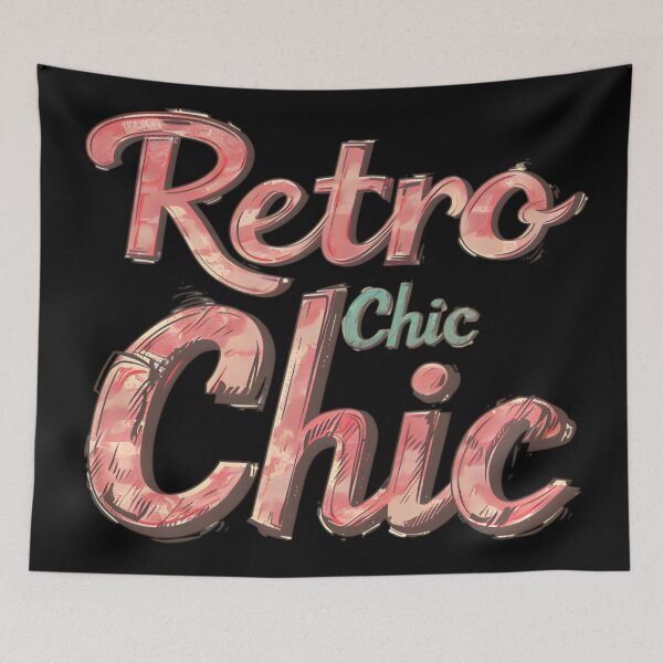 Item preview, Chic Retro Vintage designed and sold by AI-Only Creations.