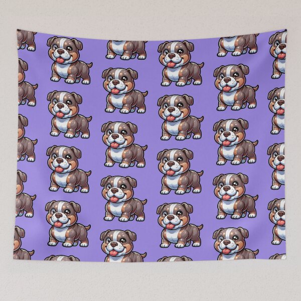 Item preview, Cute Friendly American Bully Breed Cartoony designed and sold by TD-Humor.