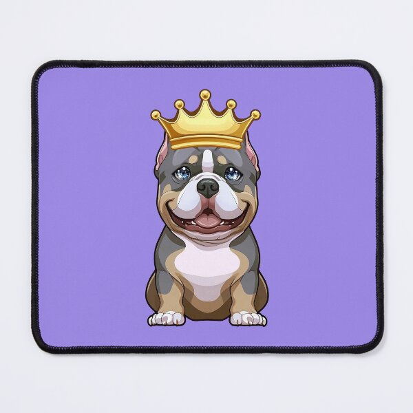 Item preview, Royal King American Bully Breed Cartoony designed and sold by TD-Humor.