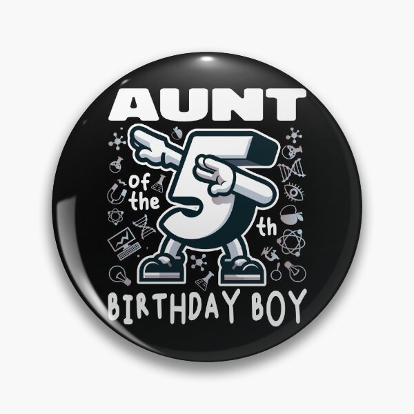 Item preview, Aunt Of Birthday Boy Scientist Experiment Dabbing designed and sold by Jungle Hub.