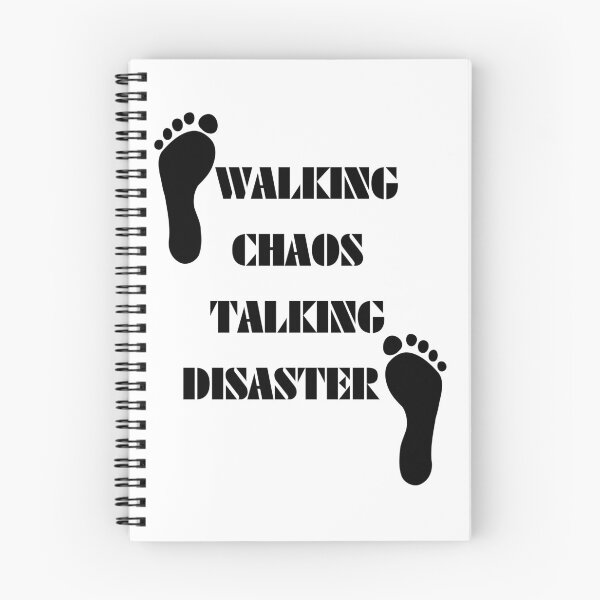 Item preview, Walking Chaos, Talking Disaster designed and sold by mavesapparel.