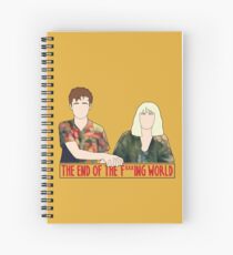 James & Alyssa Spiral Notebook