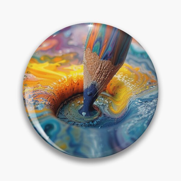 Item preview,  "Exploring the Chromatic Cosmos: Journey Inside the Pencil's Colorful World" designed and sold by SBD-Shop.