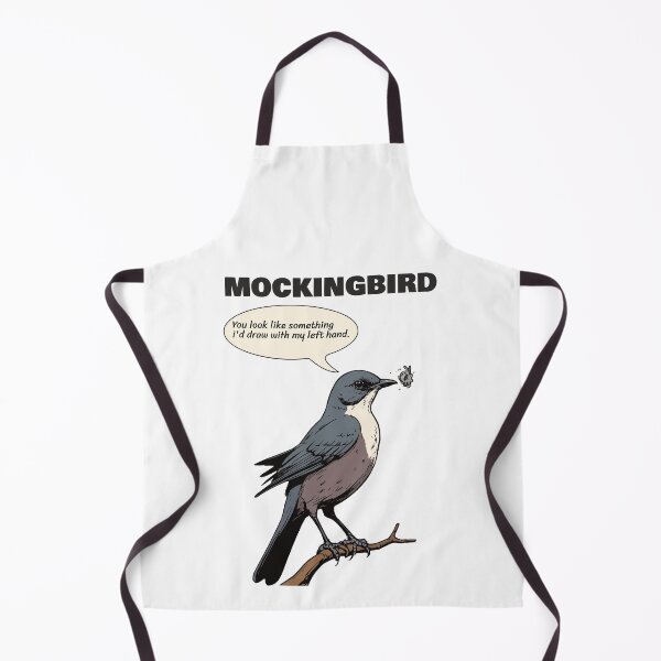 Item preview, Mockingbird Keeps Mocking Me - Funny Mockingbird Quote for Birdperson designed and sold by thecatcouch.