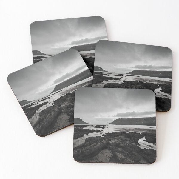 Item preview, Coastal Mountain Break: Monochromatic Landscape designed and sold by ShadeScapeArt.