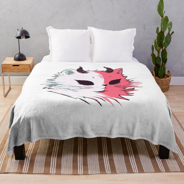 Item preview, Cute demon cat designed and sold by Emegan Print Art.