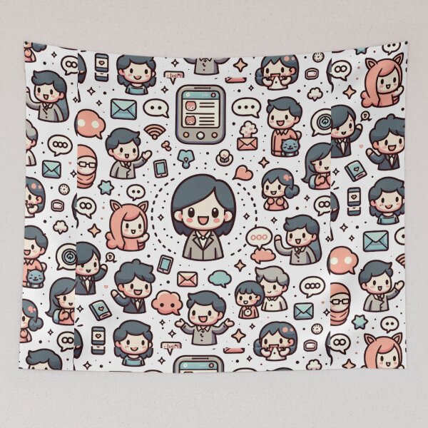 Item preview, Social Life designed and sold by Belarte.shop.
