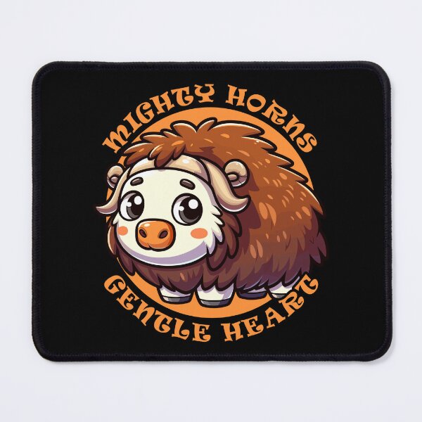 Item preview, Cute Musk Ox Mighty Horns Gentle Heart designed and sold by TKsTees.