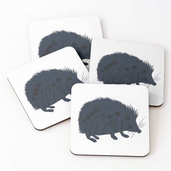 Item preview, Hedgehog Silhouette  designed and sold by BlossomandIvy.