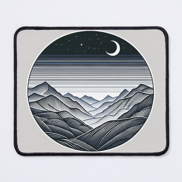 Item preview, Between The Mountains And The Stars designed and sold by Origami-BA.