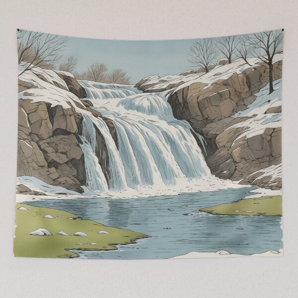 Item preview, Winter's Cascade designed and sold by PragmaticP.