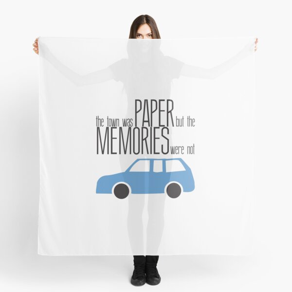 The Town was Paper, The memories were Not Scarf