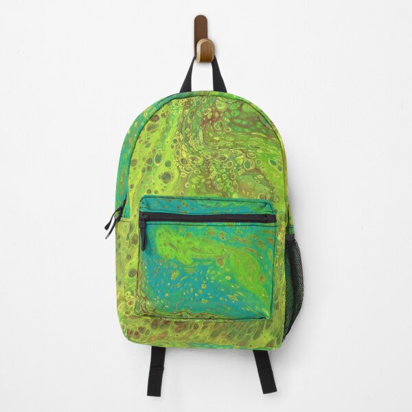 Item preview, Vegabond Dreams 3 Vibrant Flowing Green Acyrlic Abstract designed and sold by Doug Siegel.
