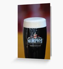 Murphy's Irish Stout Greeting Card