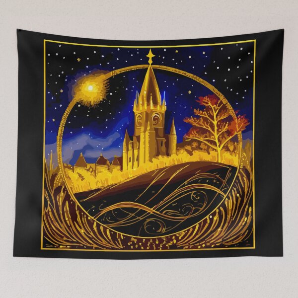Item preview, Church on the Hilll designed and sold by Highlandkings.